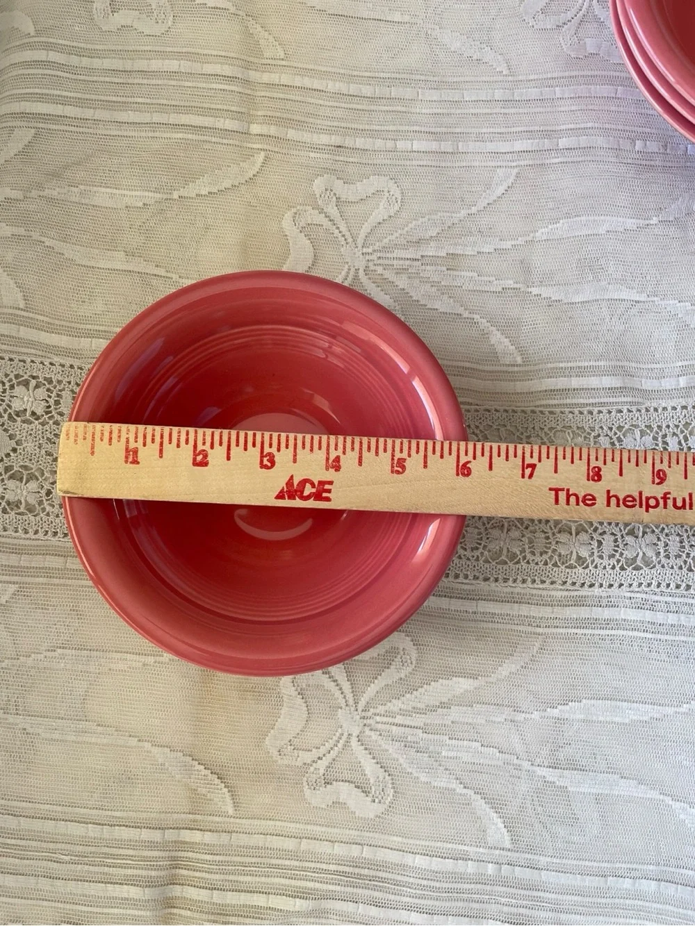 Set of 4 Fiestaware Persimmon Small Classic Bowls 15oz 5 5/8